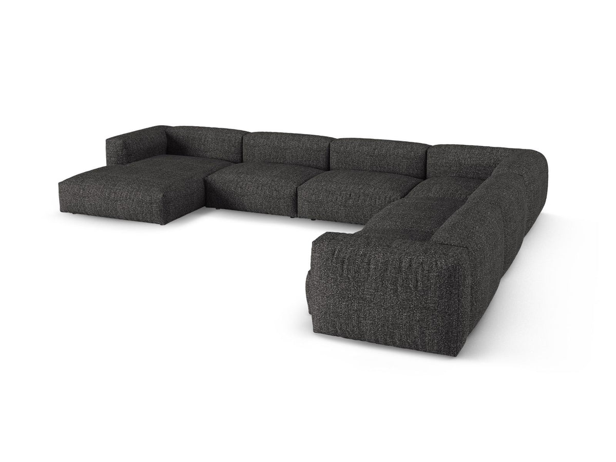 Divano Angolare Componibile XL Martina, 6 Posti, 330x420x75