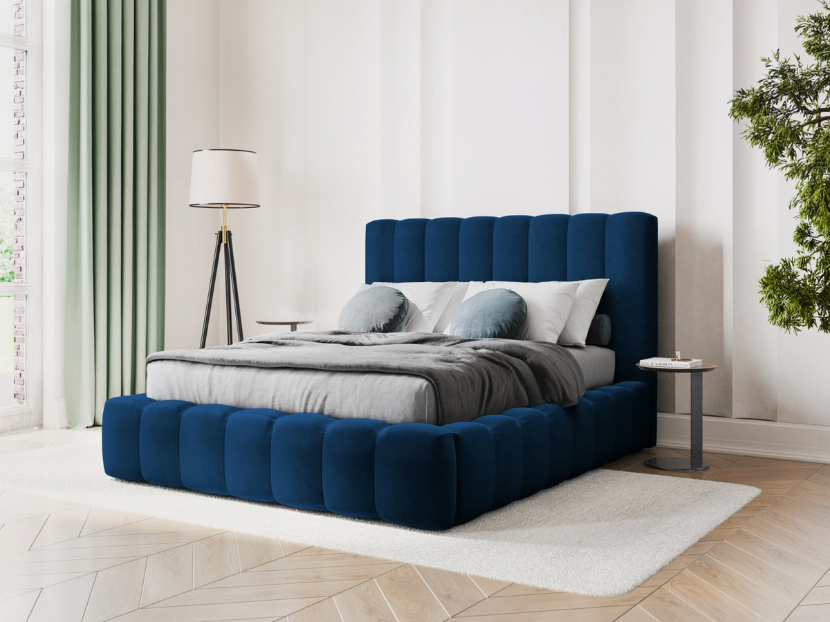 Letto contenitore con testiera, "Kelp", 230x165x125