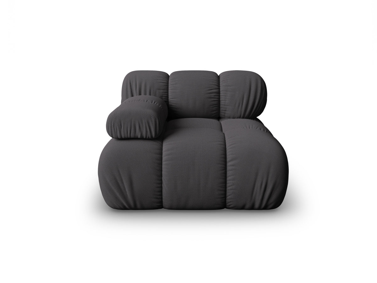 Modulo Sinistro, "Bellis", 1 Posto, 94x94x70 - Espresso
