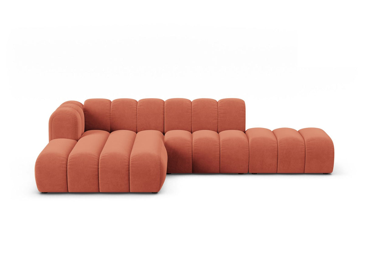 Divano Angolare Componibile Aperto Lupine, 5 Posti, 177x299x70