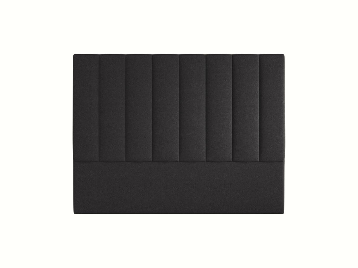 Testata del Letto, "Marl", 160x8x120 - Antracite