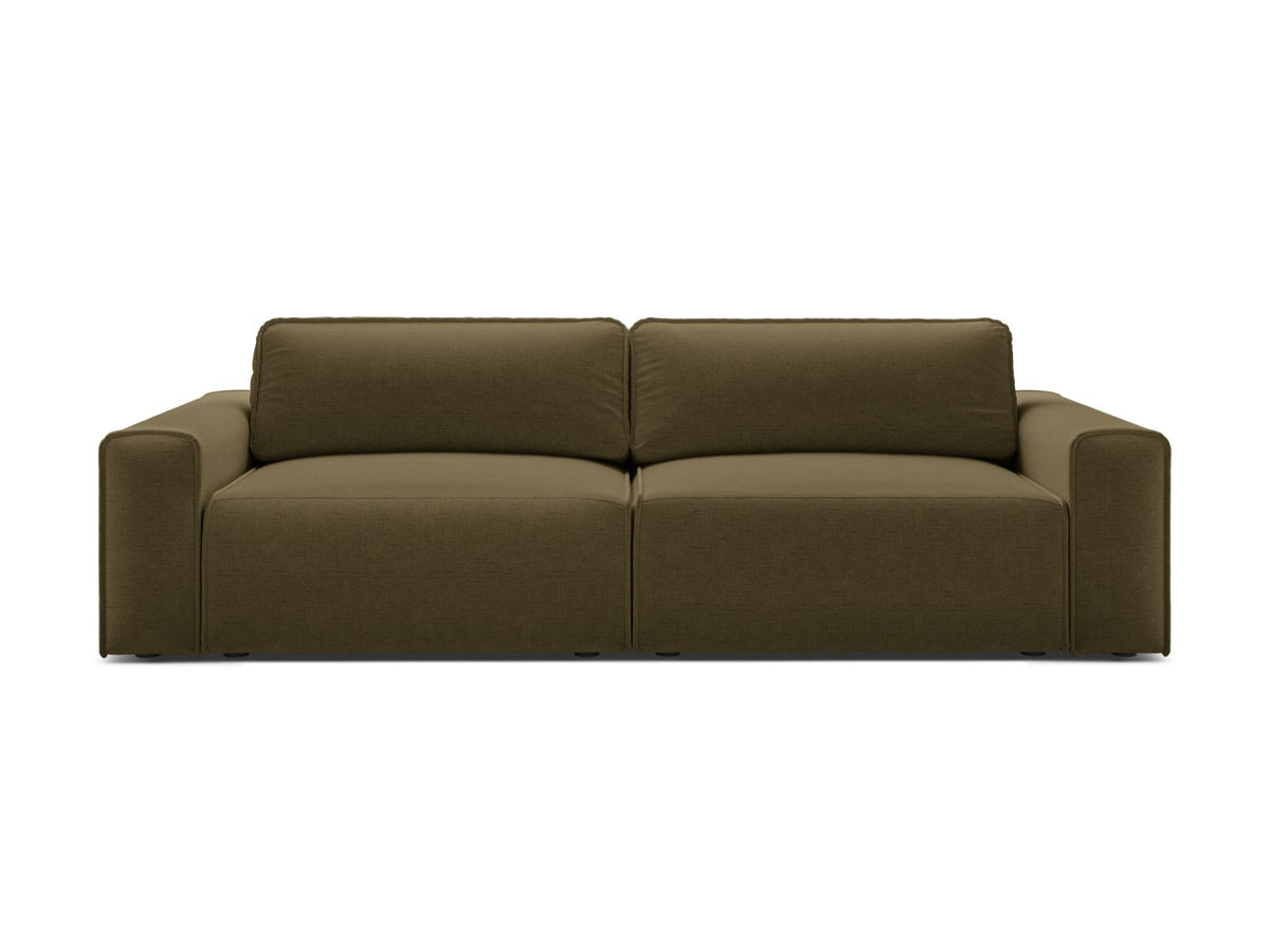 Divano Letto con Contenitore Victor, 3 Posti, 100x246x83
