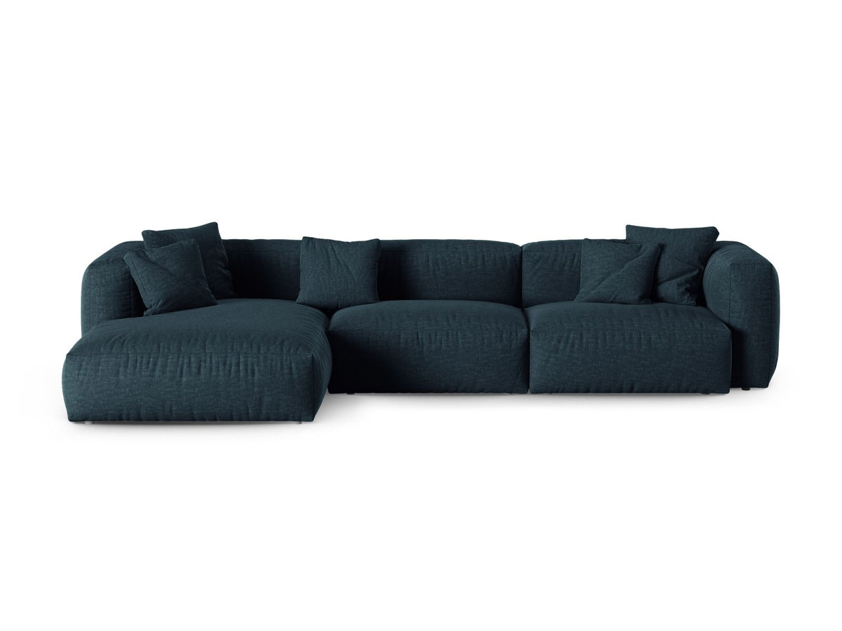 Divano Angolare Componibile XL Martina Seduta Profonda, 3 Posti, 176x330x75