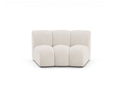 Modulo senza Braccioli, "Lupine", 1 Posto, 154x95x70 - Beige Chiaro