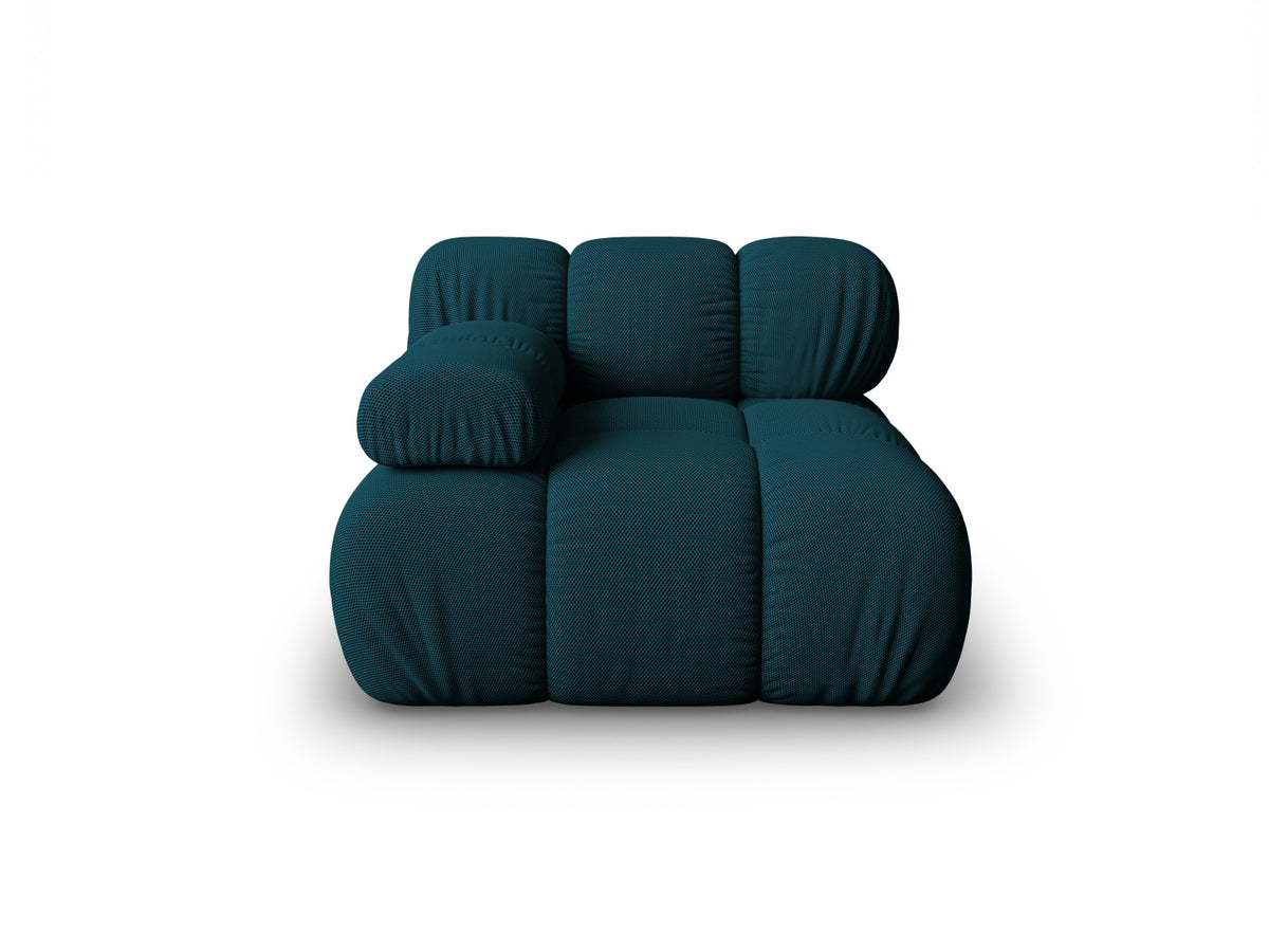 Modulo Sinistro, "Bellis", 1 Posto, 94x94x70 - Blu Navy