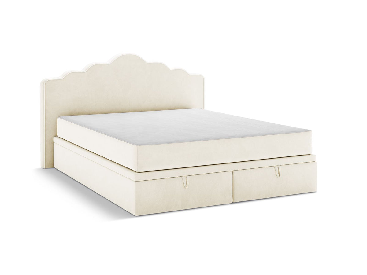 Letto Boxspring con Testata, Materasso e Topper Dream
