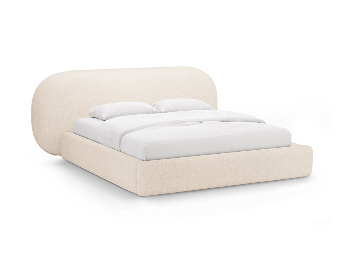 Letto Contenitore con Testata Ovalo