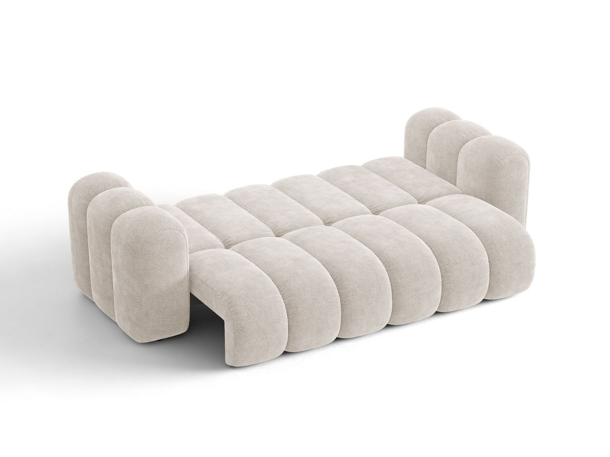 Divano Letto con Contenitore Lupine, 3 Posti, 102x250x70