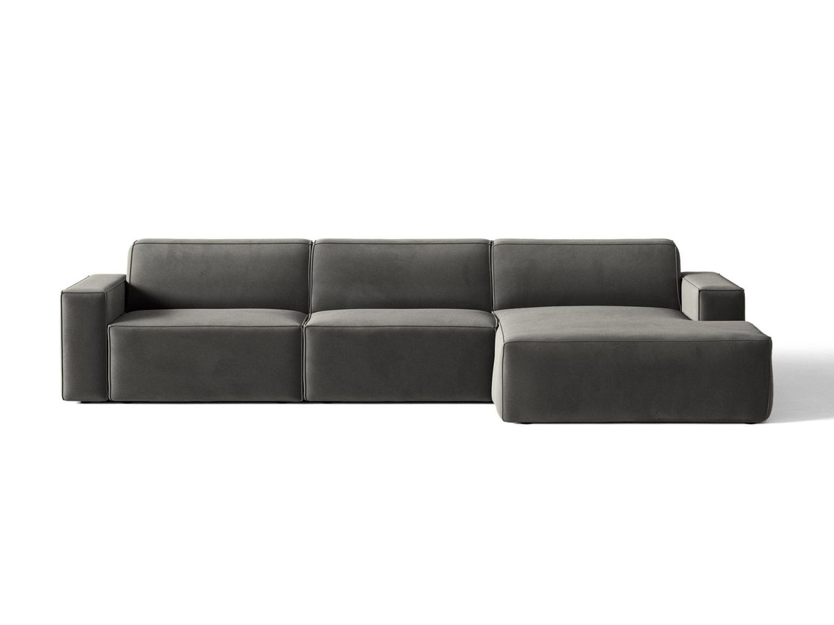 Divano Angolare Componibile Jodie, 4 Posti, 162x284x77