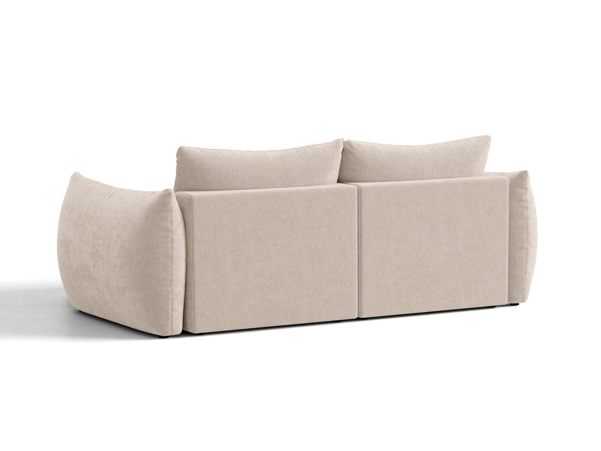 Divano Letto Angolare Componibile con Contenitore Bloom, 3 Posti, 152x250x87