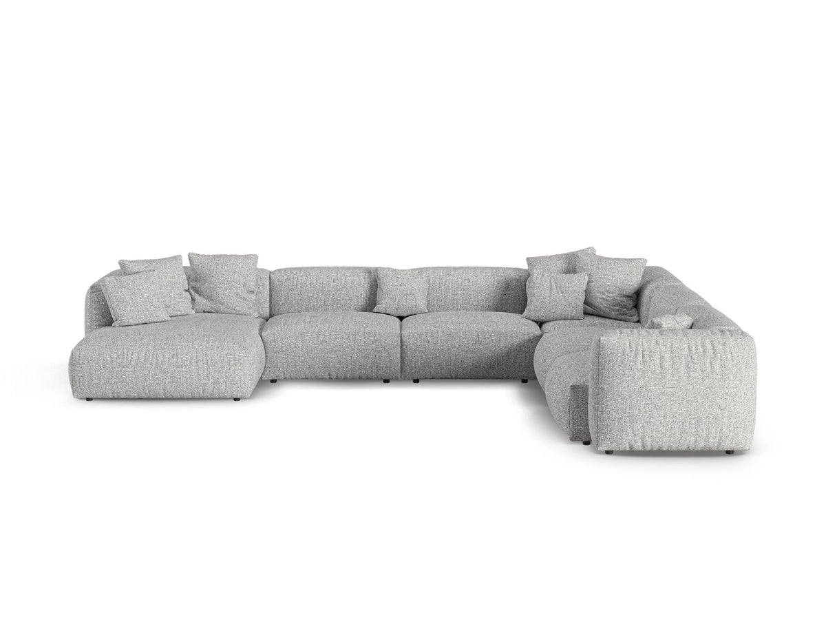 Divano Angolare Componibile XL Martina, 6 Posti, 330x420x75