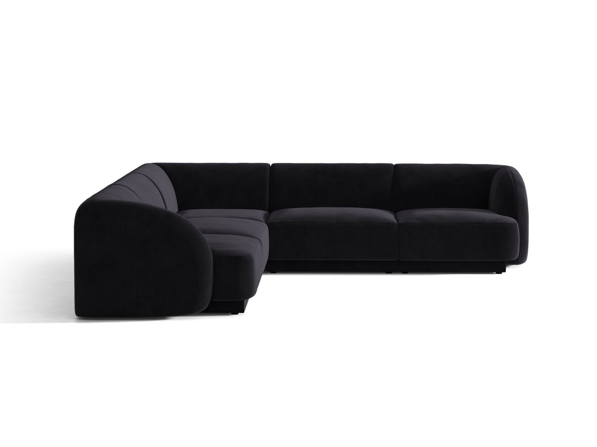 Divano Angolare Simmetrico Miley, 5 Posti, 255x255x70