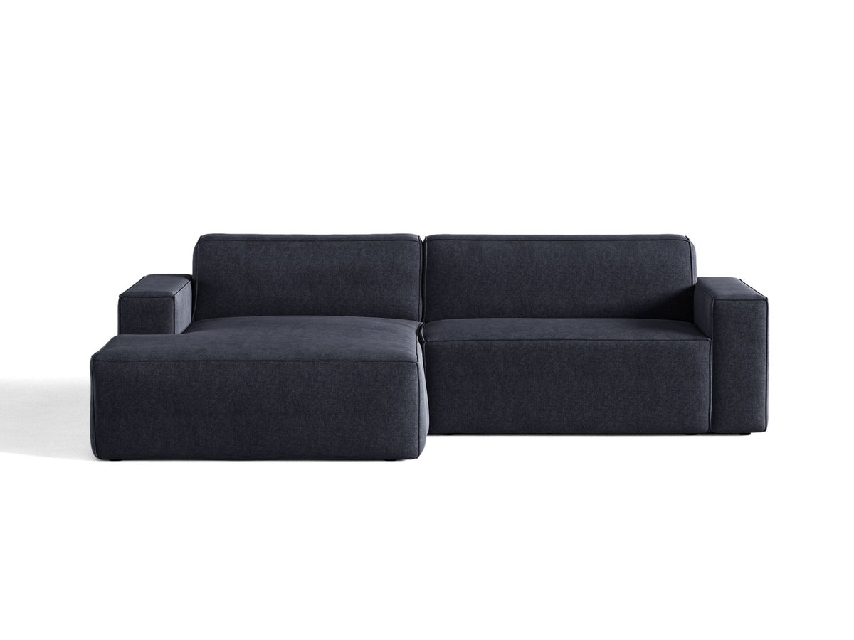 Divano Angolare Componibile Jodie, 3 Posti, 162x224x77