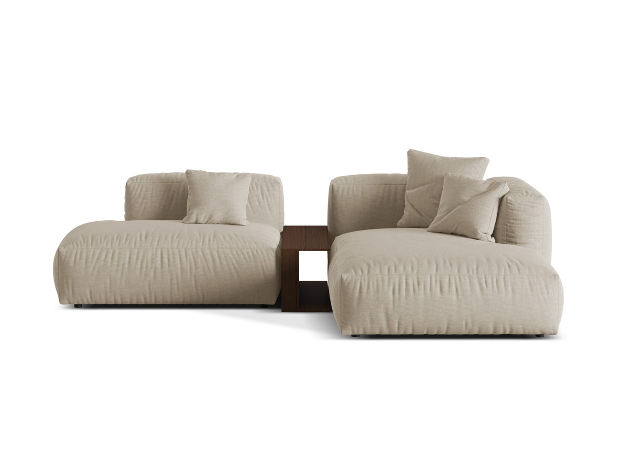 Divano Angolare Componibile Martina, 2 Posti, 176x285x75