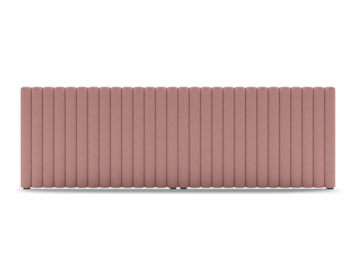 Testata del Letto, "Mistero", 280x13x95 - Rosa Scuro