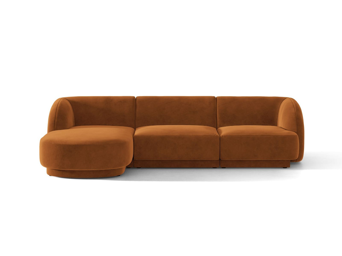 Divano Angolare Miley, 4 Posti, 156x255x70