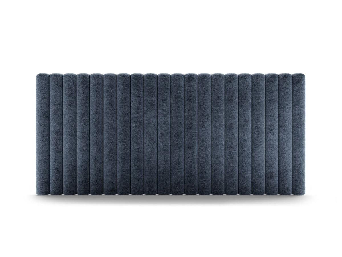 Testata del Letto, "Mistero", 200x13x95 - Blu Scuro