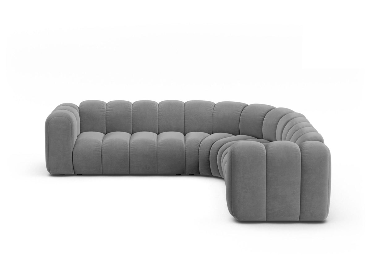 Divano Angolare Simmetrico Componibile Lupine, 6 Posti, 280x280x70