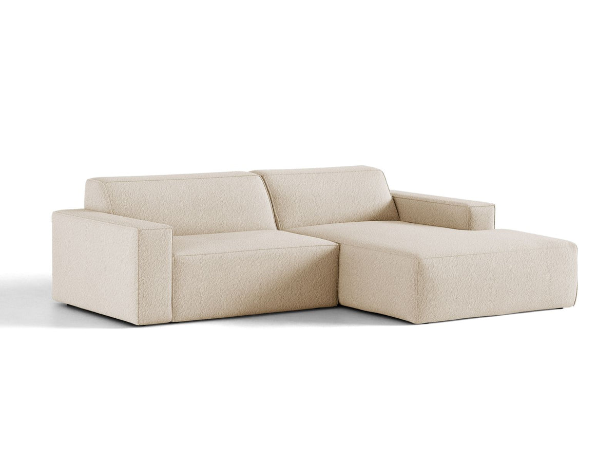 Divano Angolare Componibile Jodie, 3 Posti, 162x224x77