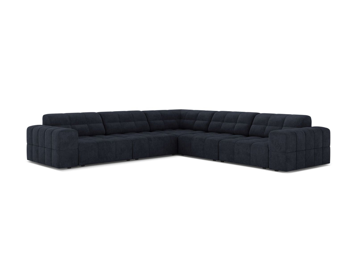 Divano Angolare Simmetrico Jennifer, 7 Posti, 285x285x78
