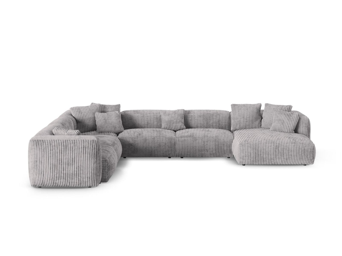 Divano Angolare Componibile XL Martina, 6 Posti, 330x420x75