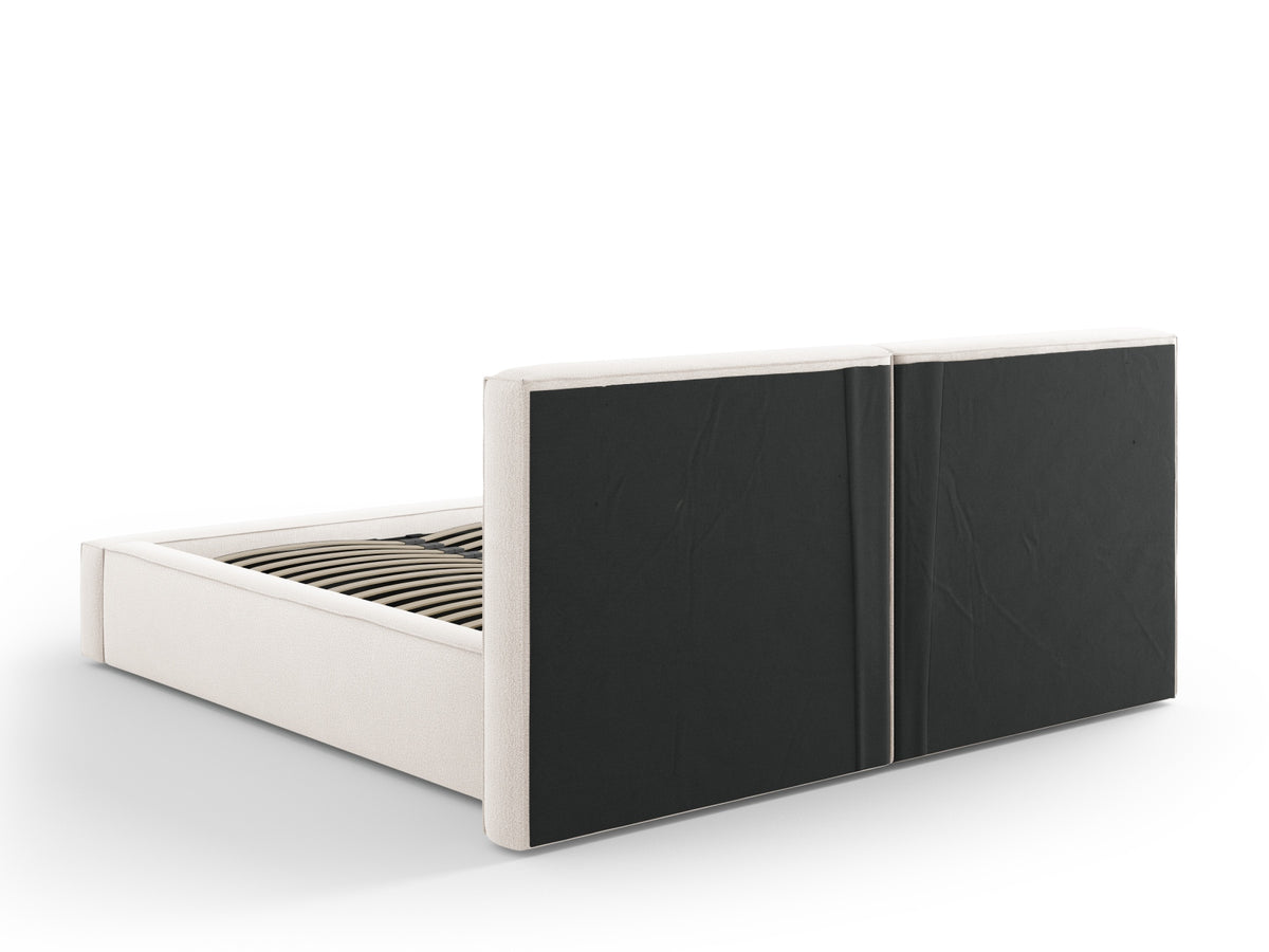Letto contenitore con testiera doppia, "Jodie", 228x214x97,5