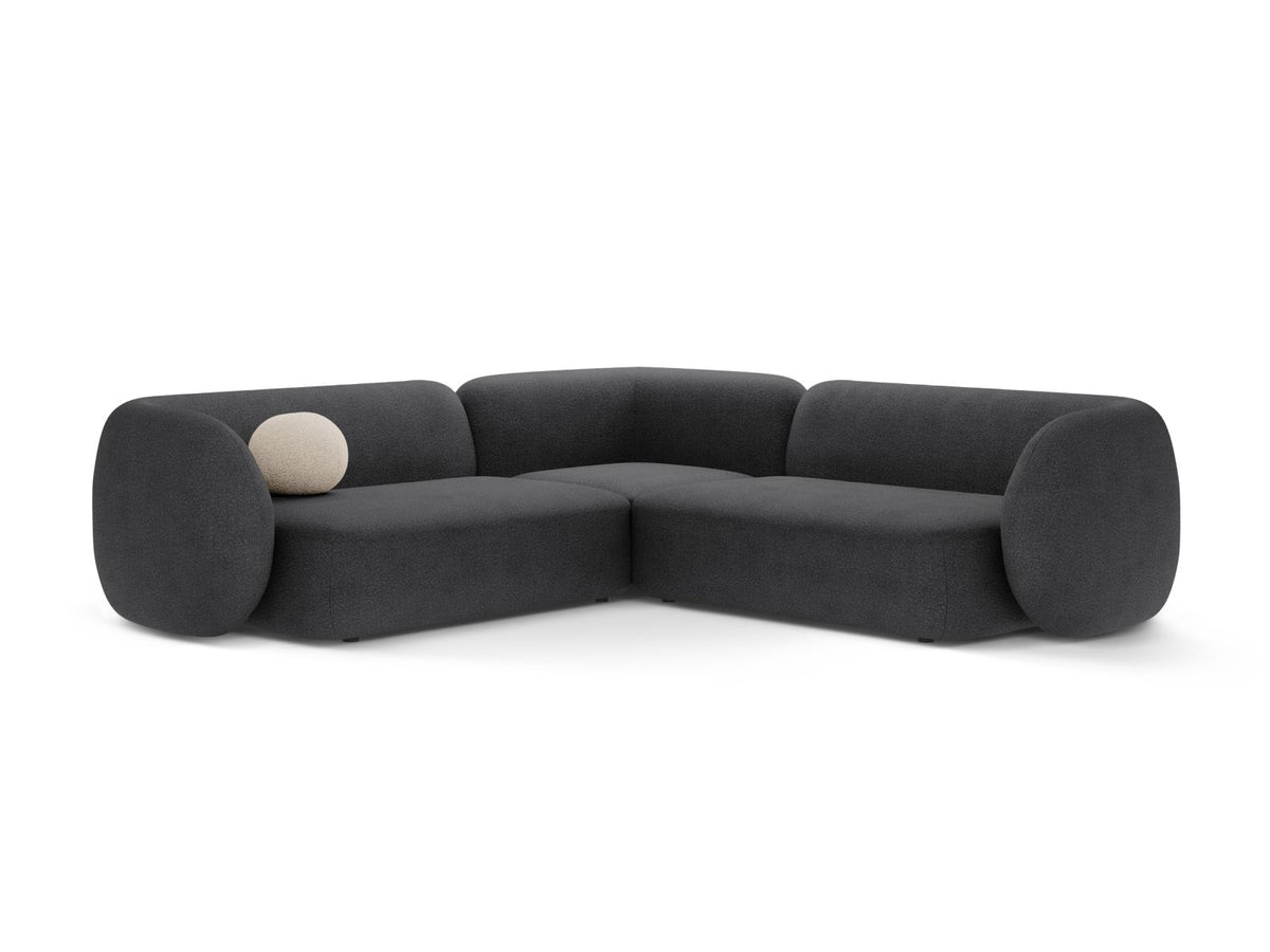 Divano Angolare Simmetrico Componibile Kate, 5 Posti, 252x252x76