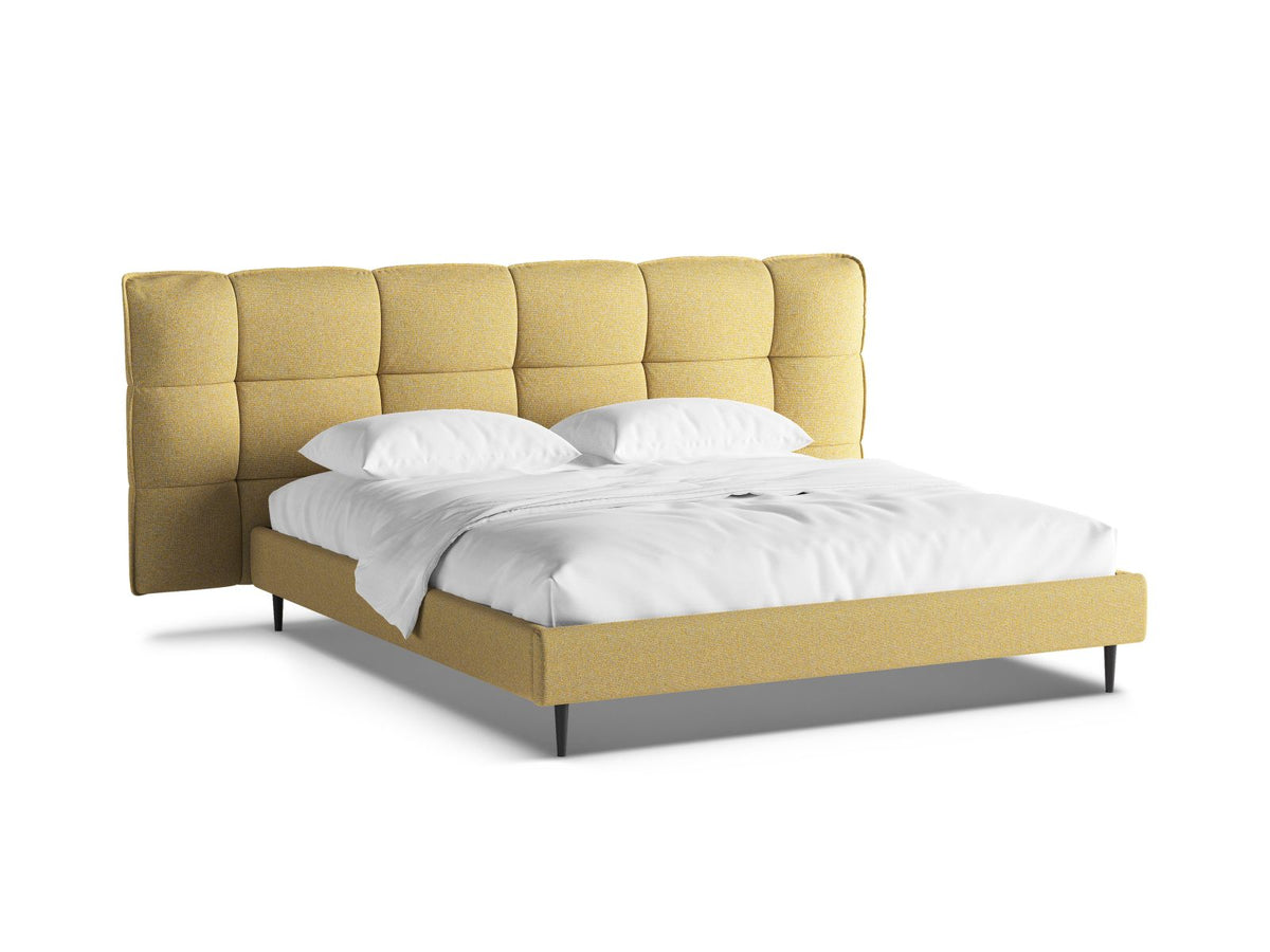 Letto con Contenitore e Testata, "Eric", 220x250x114 - Girasole Melange