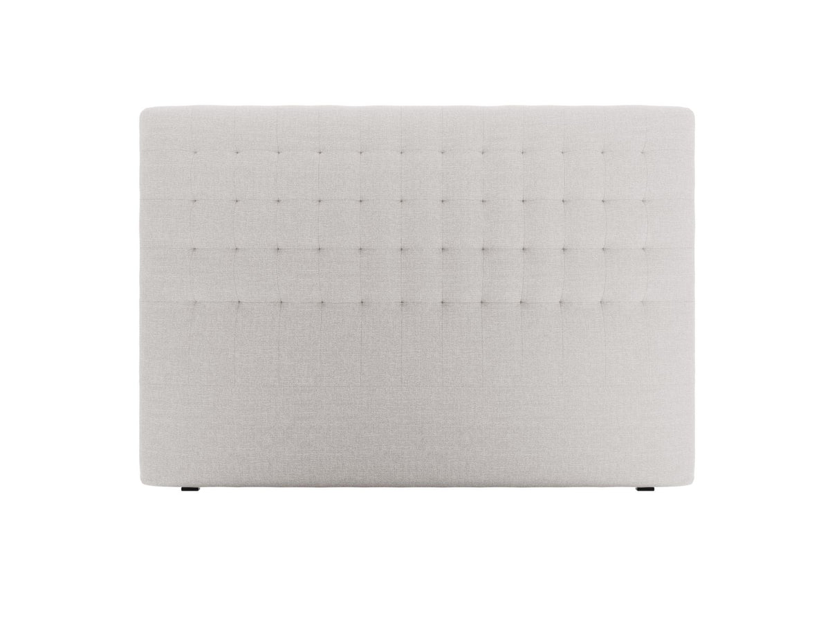 Testiera Nova Alta 120 cm - Grigio Chiaro 180x200