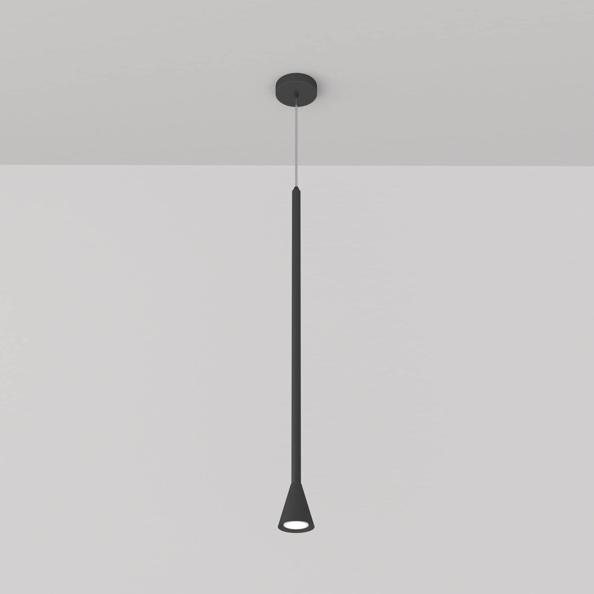 lampada sospensione arrow maytoni nero 3