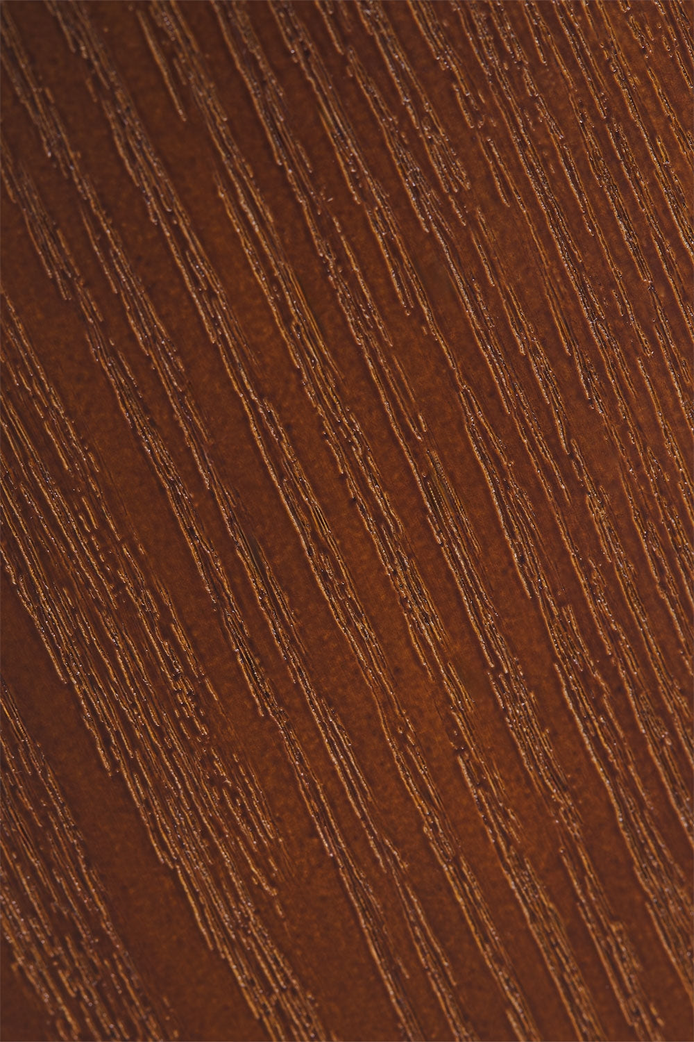 Asgri - Tavolo da pranzo ovale 220x110 cm in vetro temperato e MDF