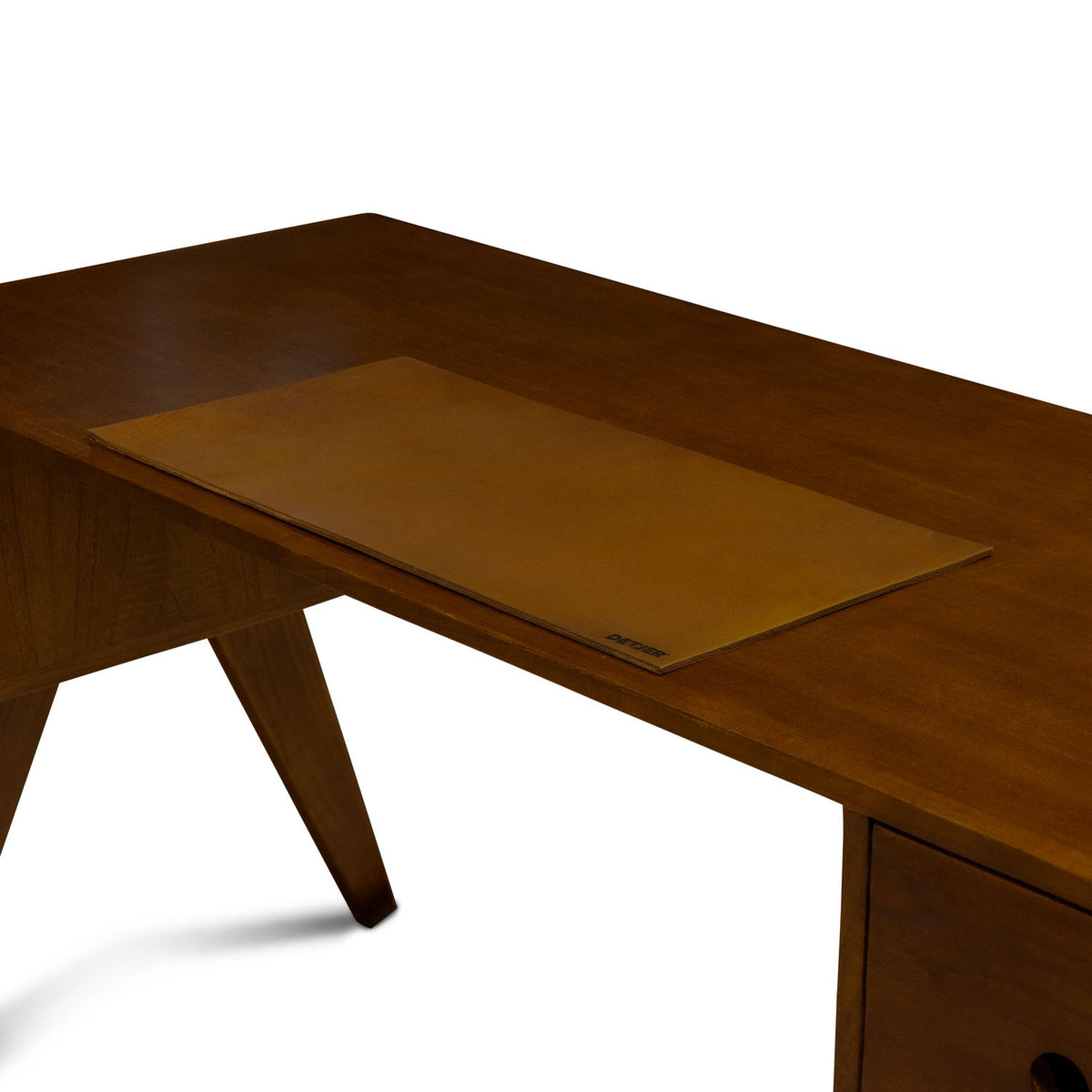 Sottomano in pelle Leather Desk Pad - Dark Brown