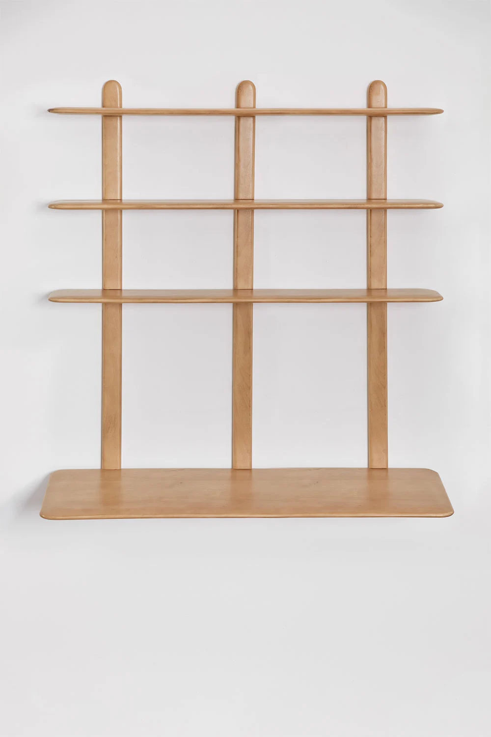 Veleta - Scrivania con scaffale in legno