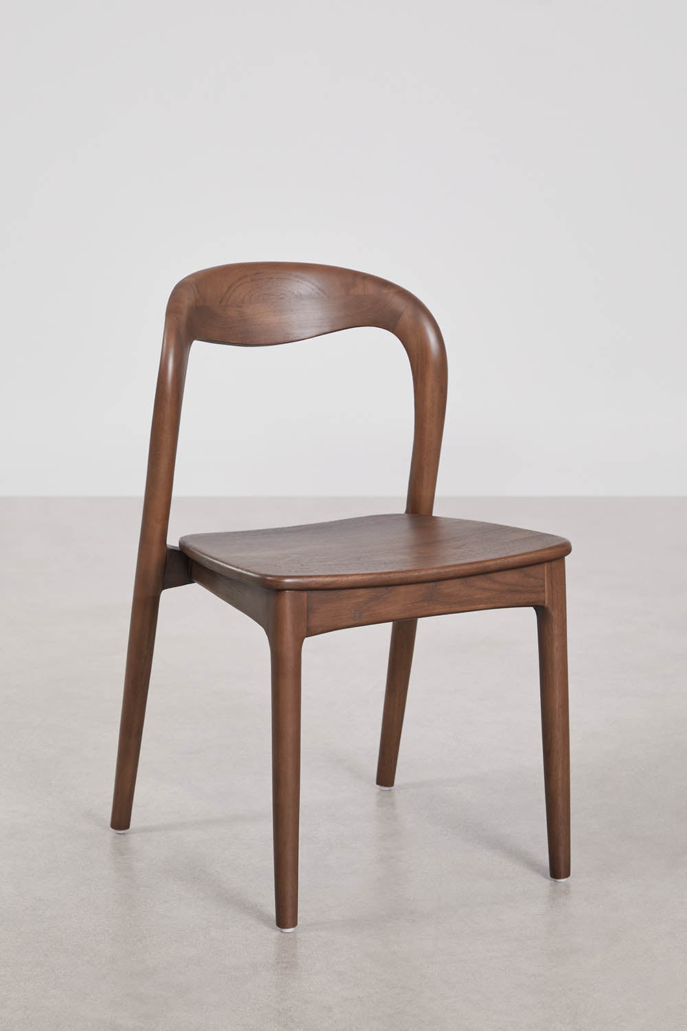 Varmus - Sedia da pranzo in legno di teak (Set di 2)
