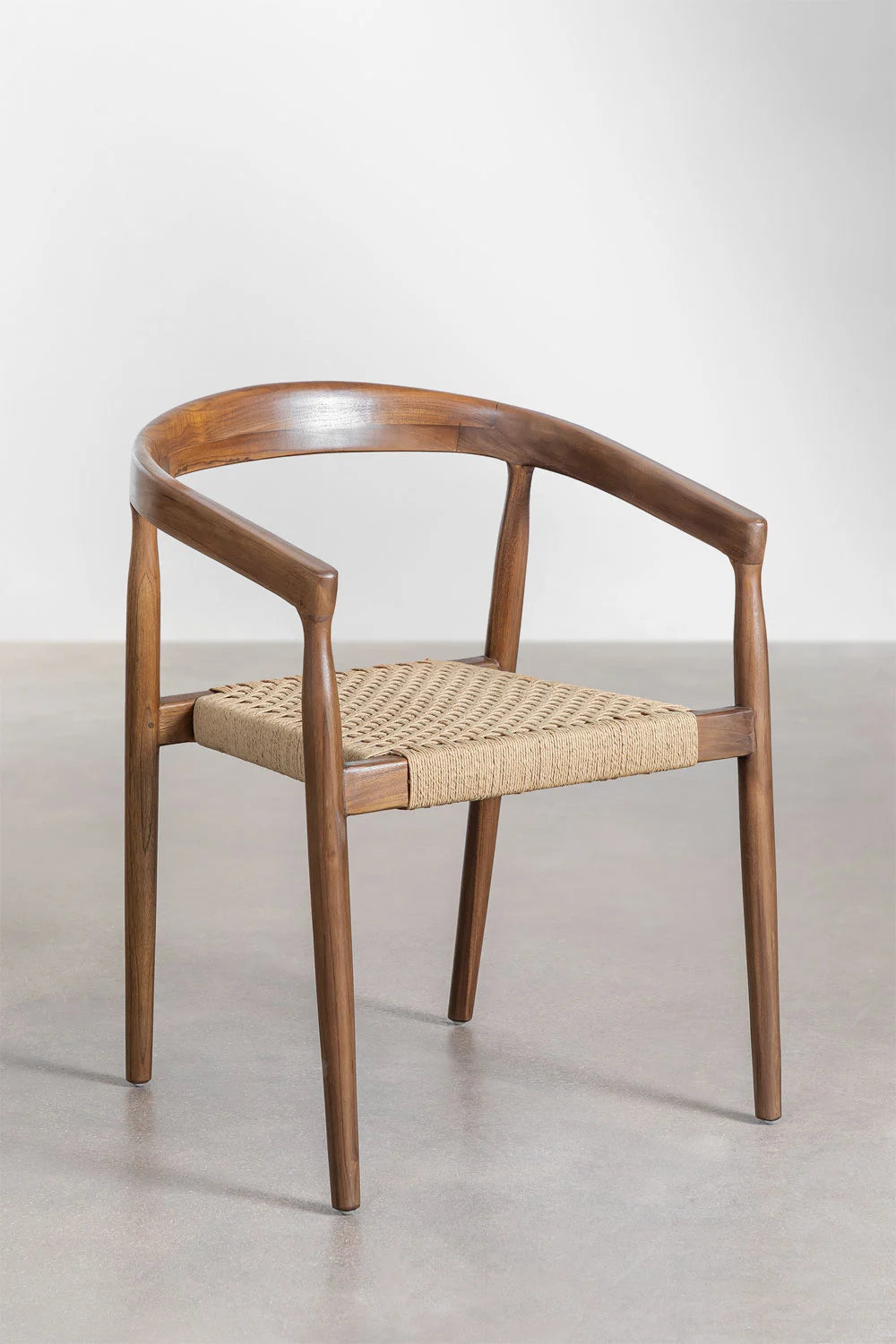Visby - Sedia da pranzo in legno di teak
