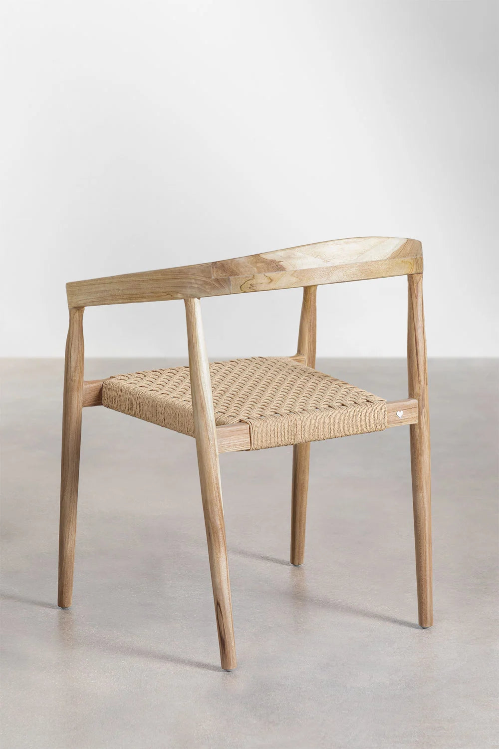Visby - Sedia da pranzo in legno di teak