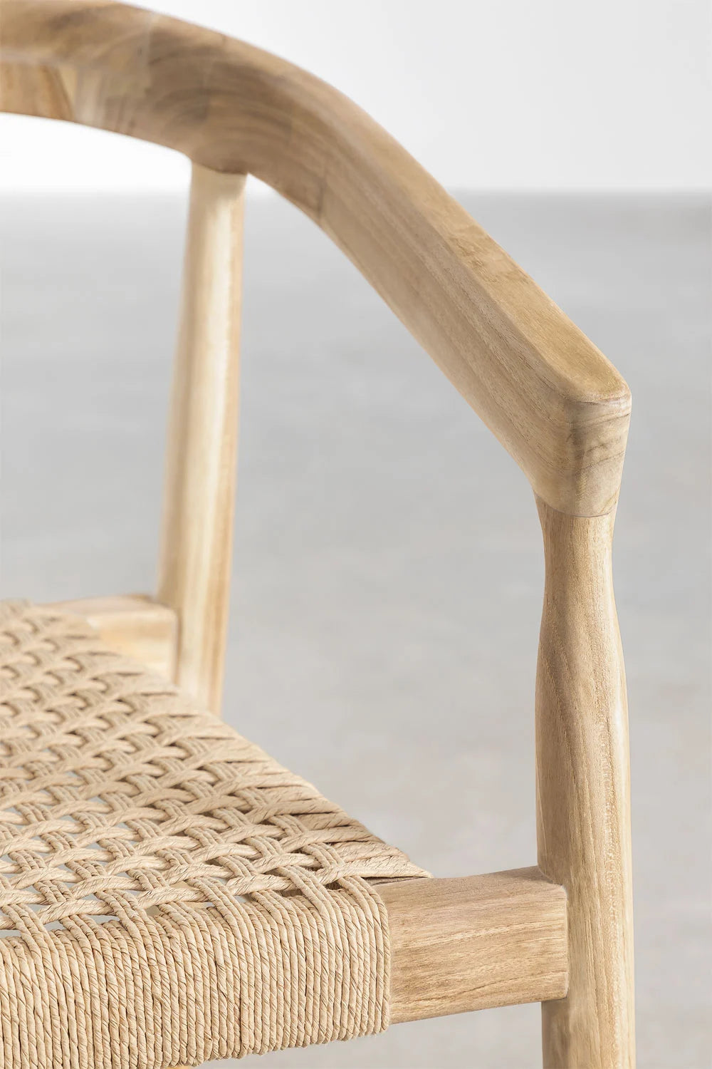 Visby - Sedia da pranzo in legno di teak