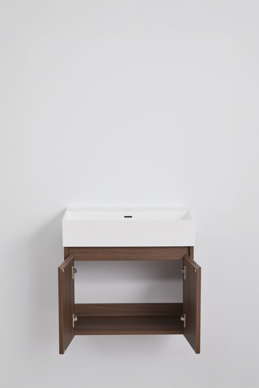 Genevie - Set mobile bagno sospeso 60x40 cm con lavabo integrato