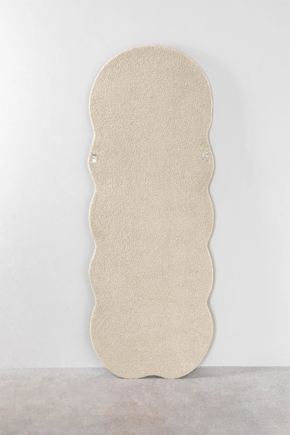 Evelyn - Specchio da parete irregolare 60x160 cm rivestito