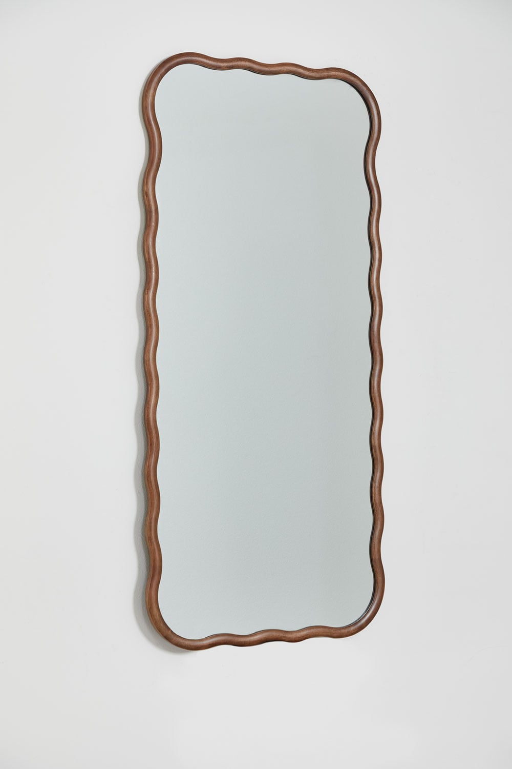 Aldreu - Specchio da parete in legno di rovere