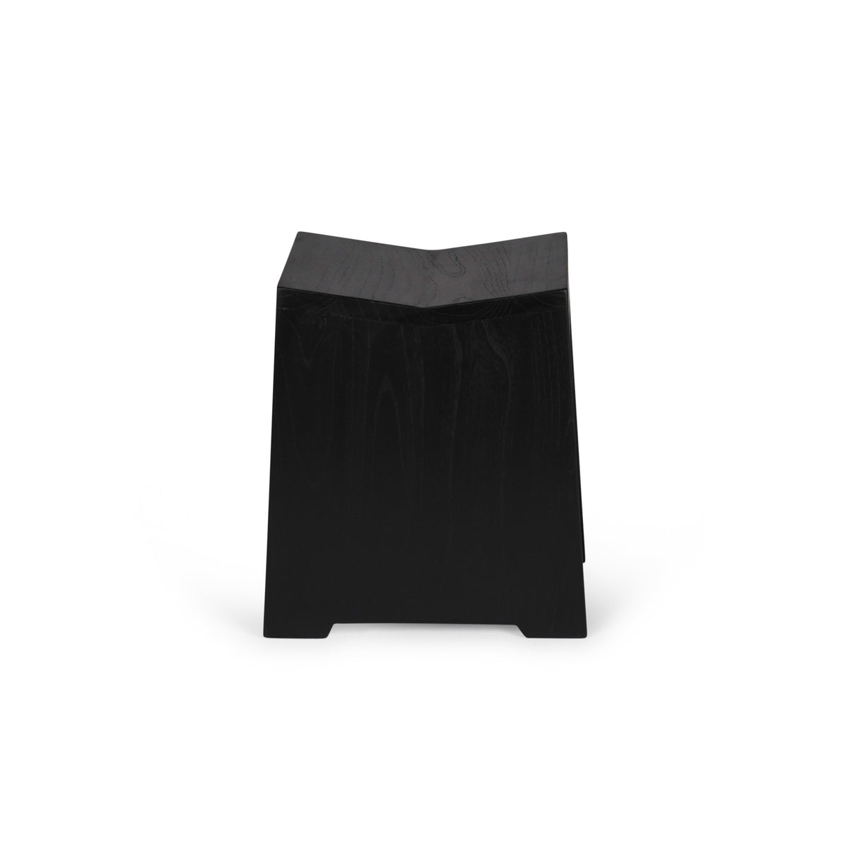 Sgabello J.T.H. Flats - Charcoal Black - Pierre Jeanneret Edition