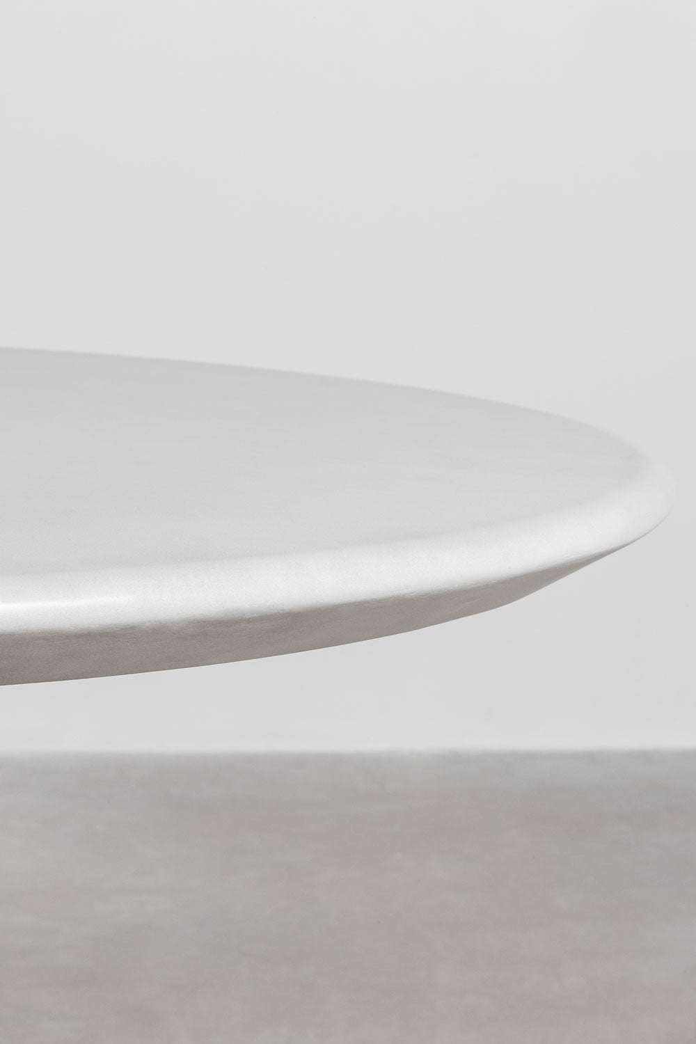 Noemi - Tavolo da pranzo rotondo Ø120 cm in cemento