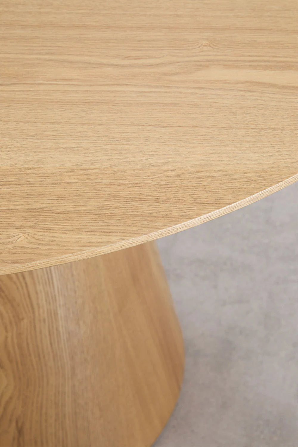 Aura - Tavolo da pranzo rotondo in legno